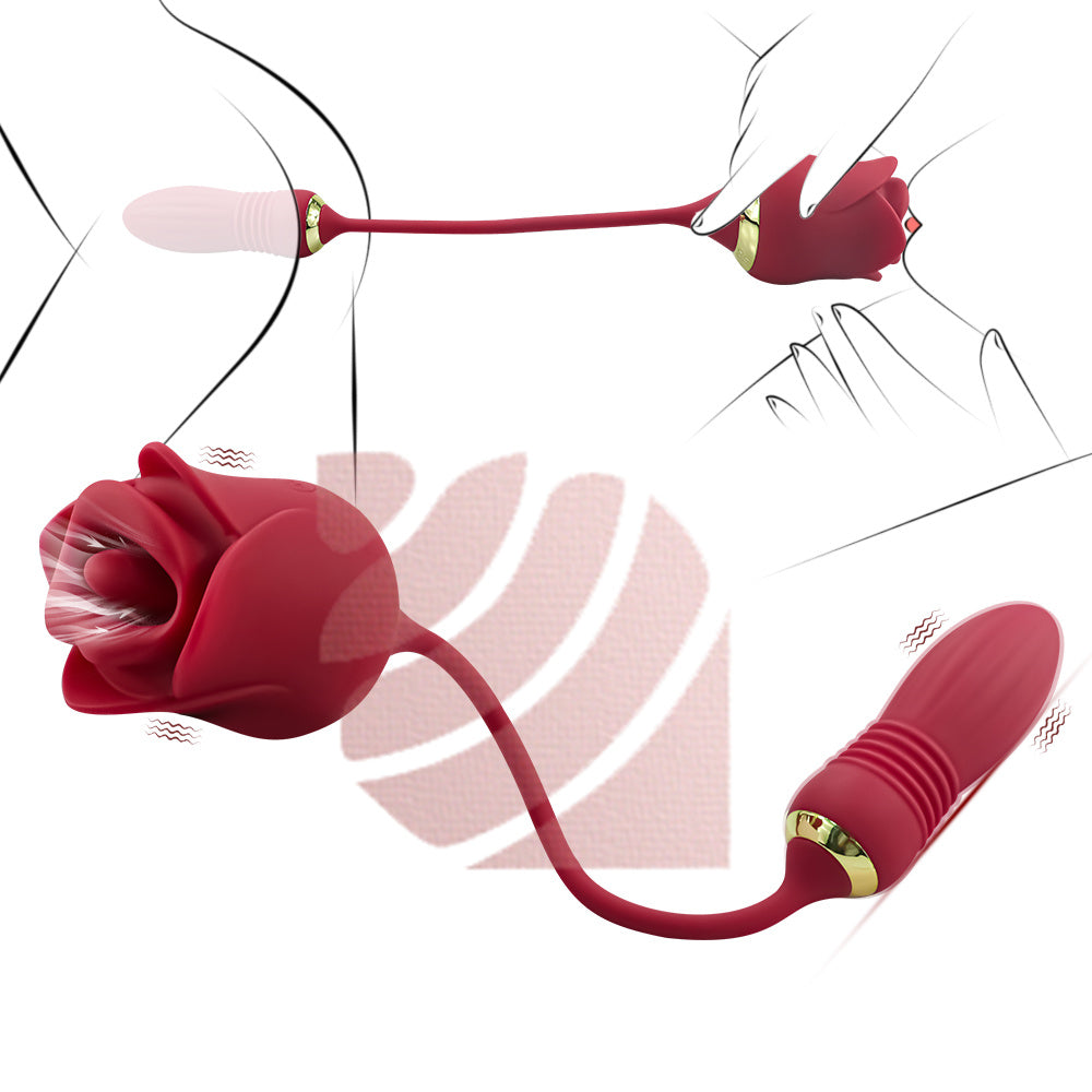 Rose Tongue Magic Lip Bite Massager II