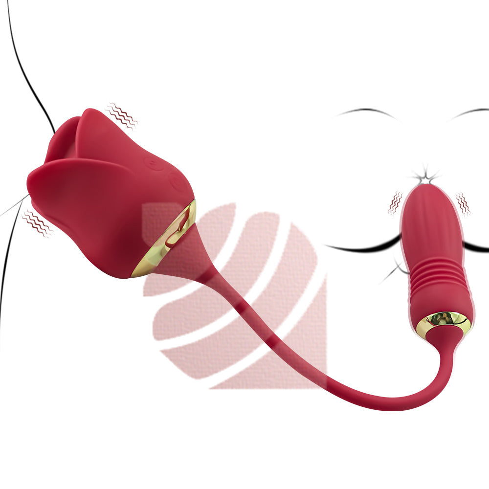 Rose Tongue Magic Lip Bite Massager II