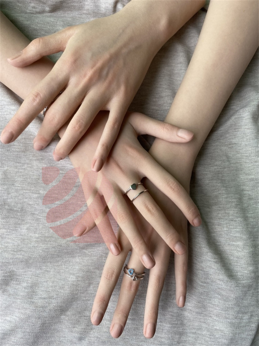 【AL-SZ002】Simulation Silicone Hand Model Jewelry Product Shooting Fake Bracelet Chain Display Model Live Broadcast Props Ornaments