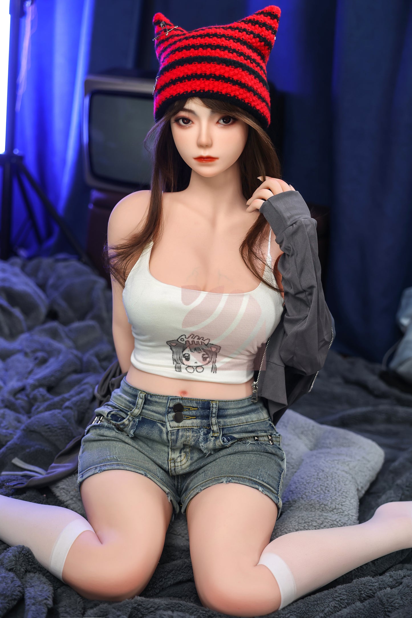 140cm/64in. AL.JDW#140-883 Real Simulation Girlfriend Adult Product Doll（Shipping from German warehouse）
