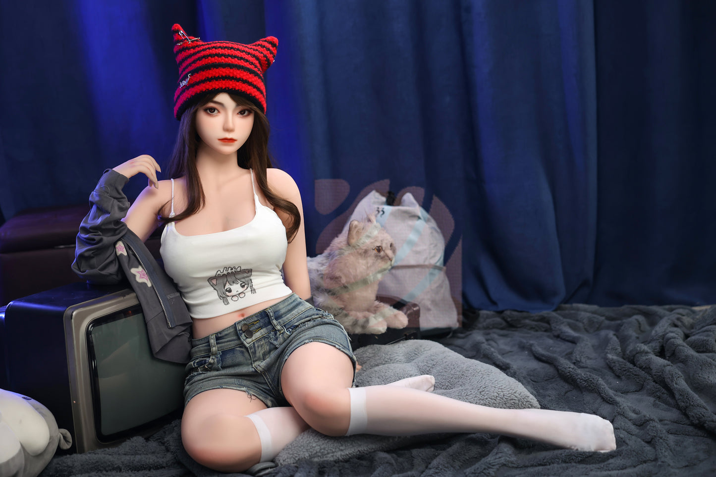 140cm/64in. AL.JDW#140-883 Real Simulation Girlfriend Adult Product Doll（Shipping from German warehouse）