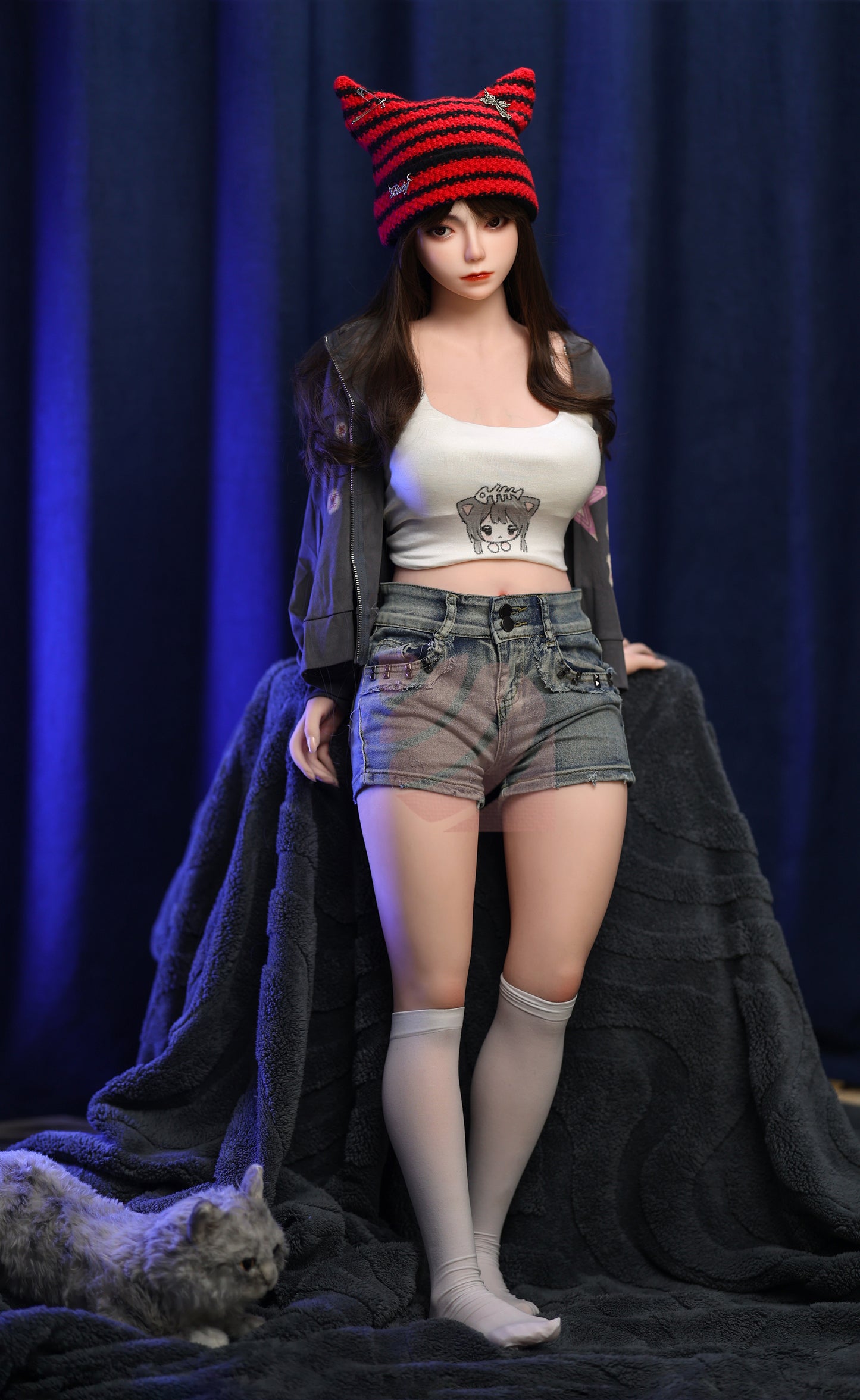 140cm/64in. AL.JDW#140-883 Real Simulation Girlfriend Adult Product Doll（Shipping from German warehouse）