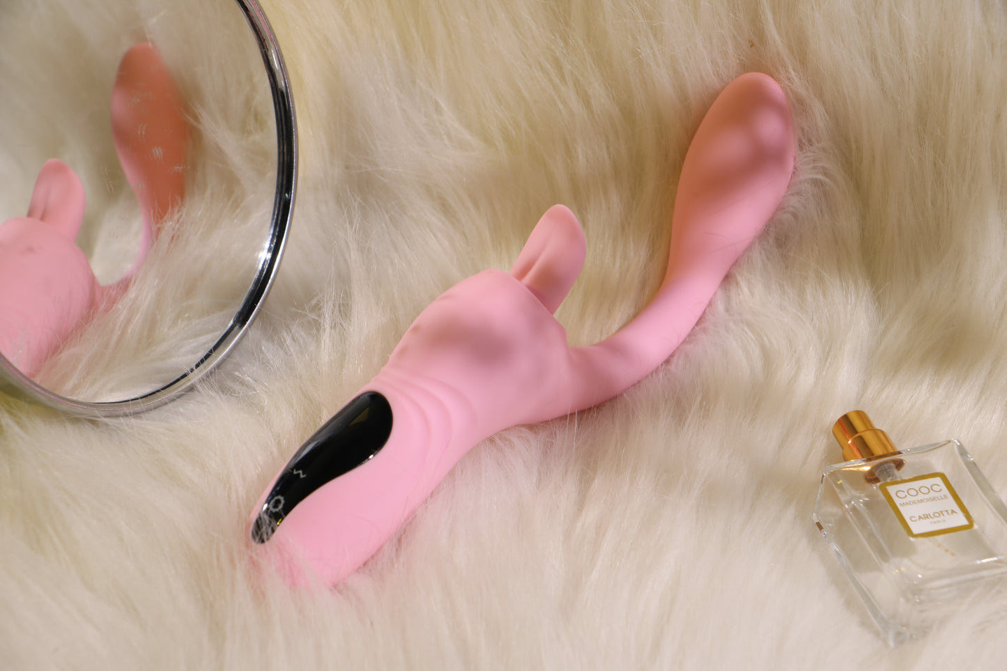 【YY644】Dual 9-frequency vibration tongue licking half-moon stick