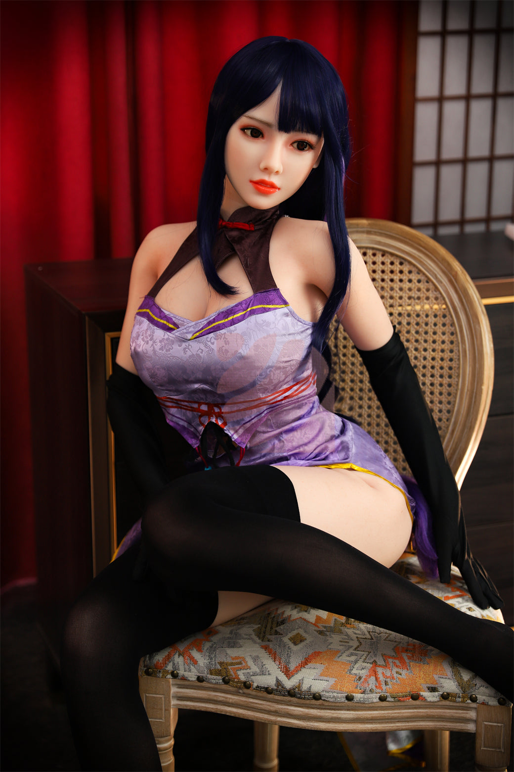 163cm/64in.AL.JDW#163-803-2 Integrated Head-body Role-playing Silicone Doll