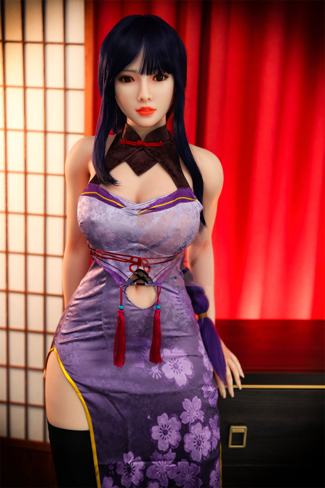 163cm/64in.AL.JDW#163-803-2 Integrated Head-body Role-playing Silicone Doll