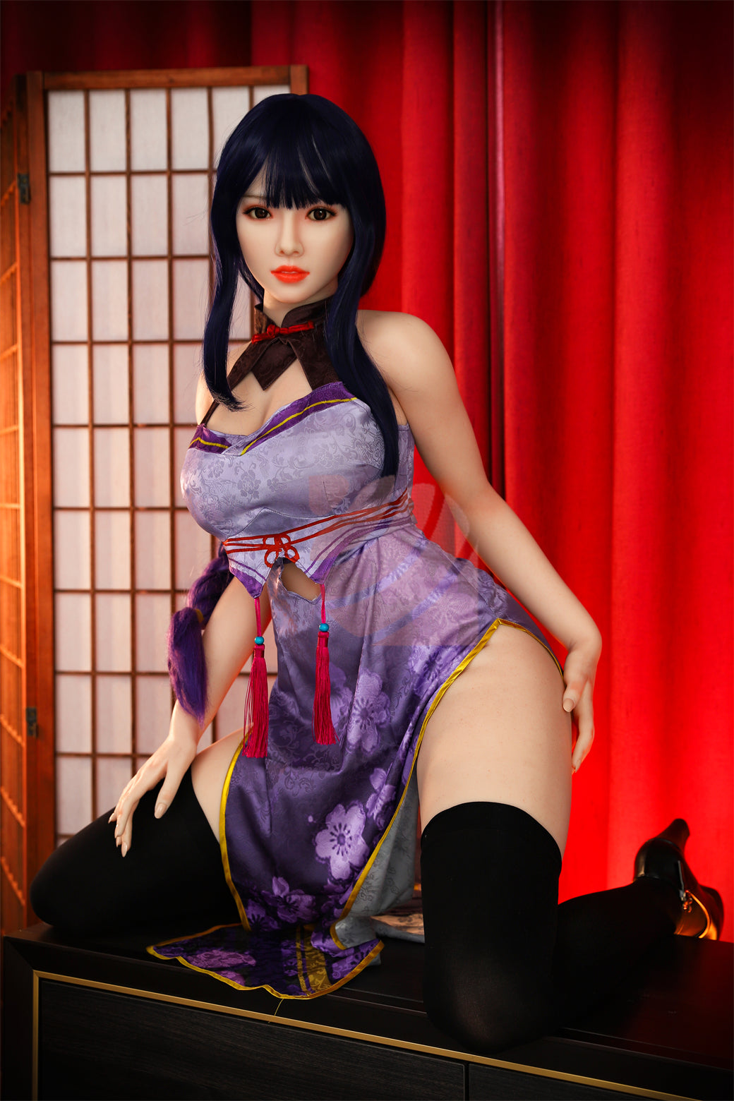 163cm/64in.AL.JDW#163-803-2 Integrated Head-body Role-playing Silicone Doll