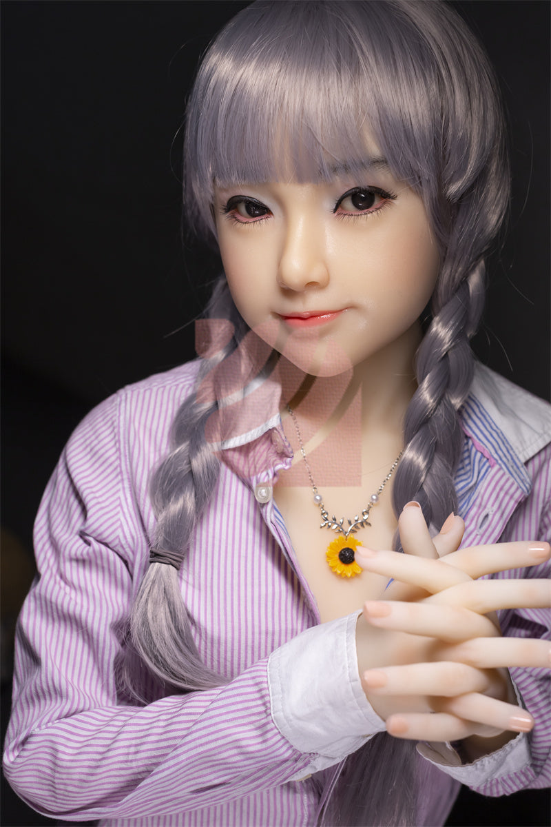 143/56in.Flat Chested Beautiful girl Simulation Companion Doll（Shipping from German warehouse）