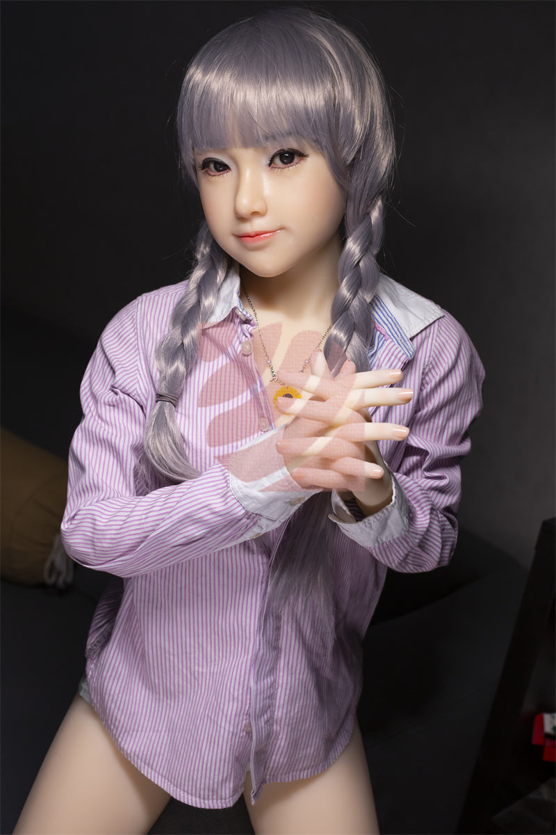 143/56in.Flat Chested Beautiful girl Simulation Companion Doll（Shipping from German warehouse）