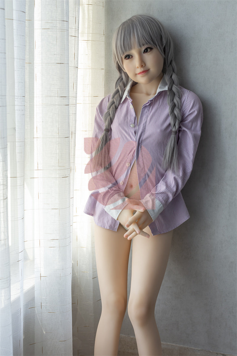 143/56in.Flat Chested Beautiful girl Simulation Companion Doll（Shipping from German warehouse）