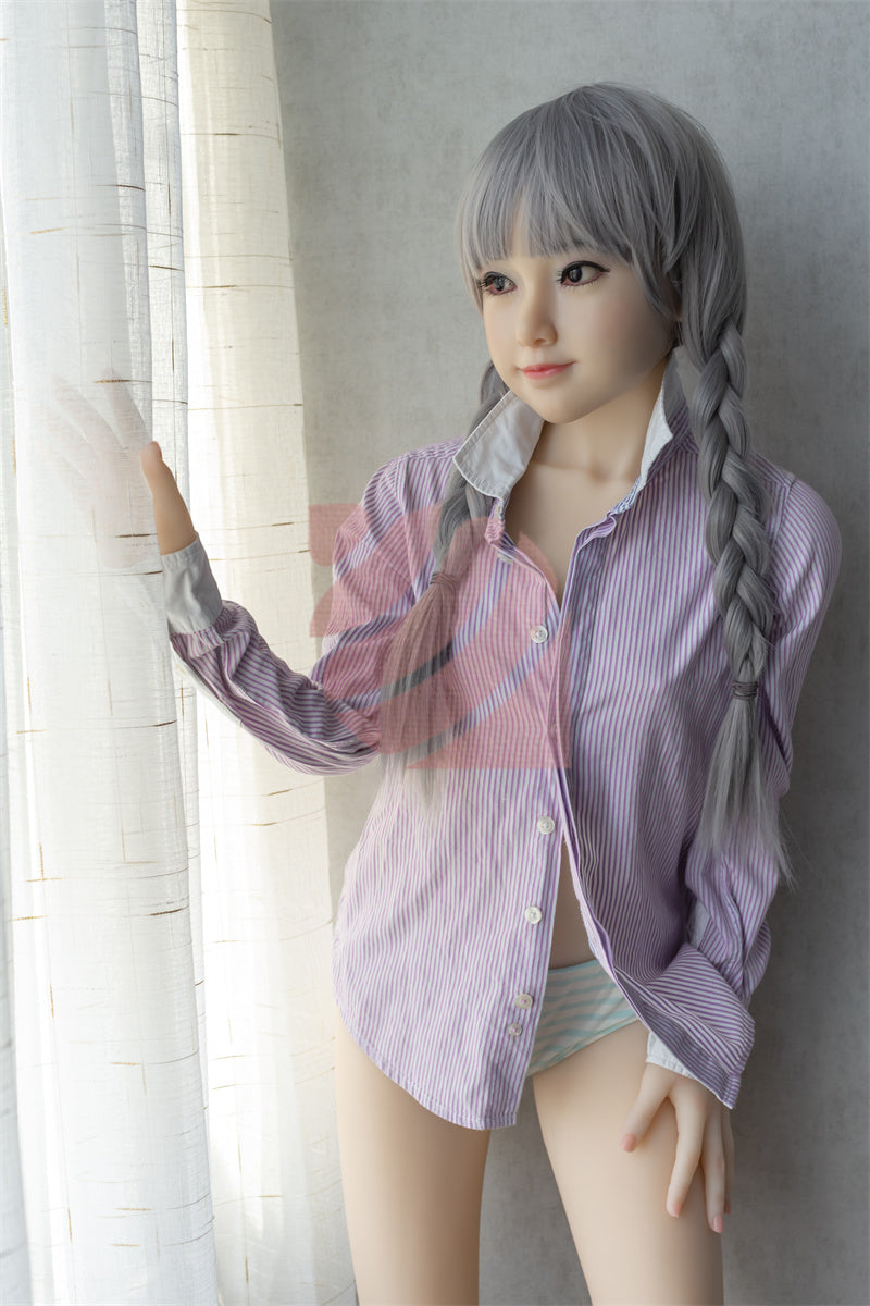 143/56in.Flat Chested Beautiful girl Simulation Companion Doll（Shipping from German warehouse）