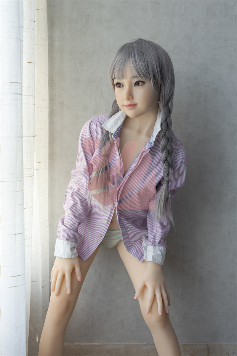143/56in.Flat Chested Beautiful girl Simulation Companion Doll（Shipping from German warehouse）
