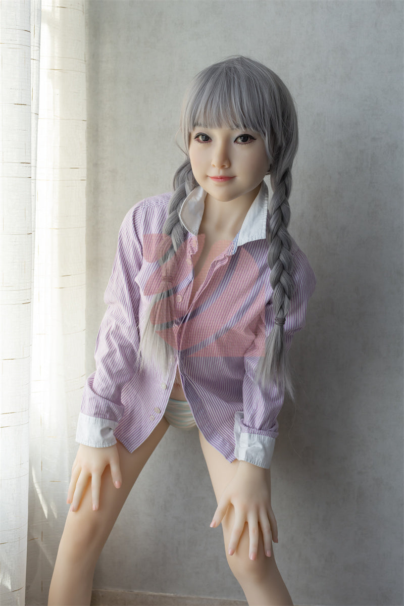 143/56in.Flat Chested Beautiful girl Simulation Companion Doll（Shipping from German warehouse）