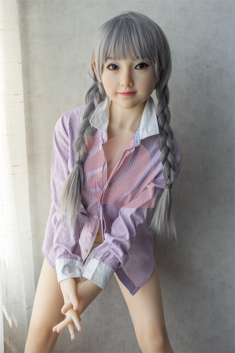 143/56in.Flat Chested Beautiful girl Simulation Companion Doll（Shipping from German warehouse）