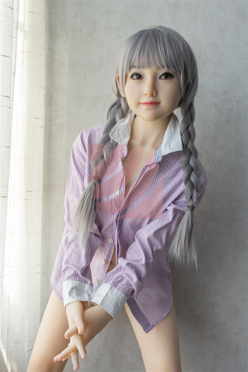143/56in.Flat Chested Beautiful girl Simulation Companion Doll（Shipping from German warehouse）