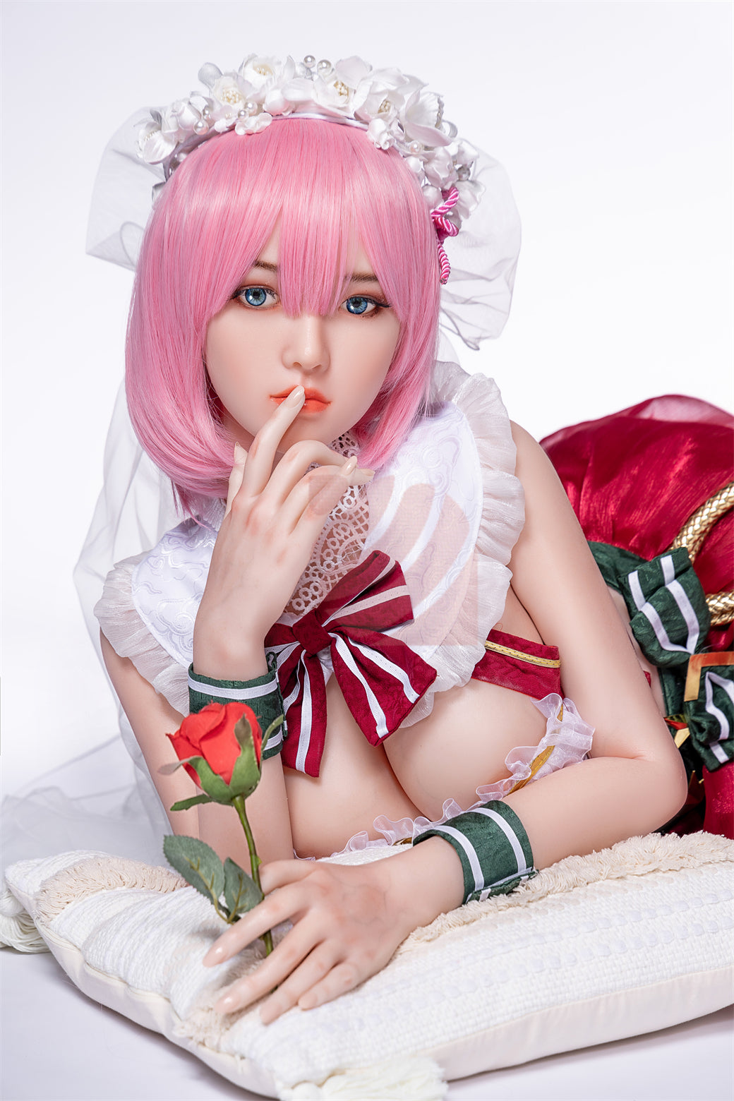 163cm/64in.AL.JDW#163-804 Integrated Head-body Role-playing Silicone Doll